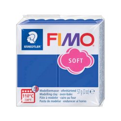 Pasta modellabile Staedtler FIMO® soft 57 g blu brillante - 8020-33