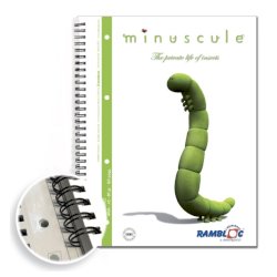 Blocco Spiralato rinforzato Minuscule A5 - 80 g - conf. da 6 pz - rigatura 4 mm - 90524229