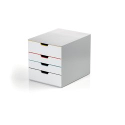 Cassettiera Durable Varicolor® MIX 4 grigio 280x292x356 mm - 7624-27