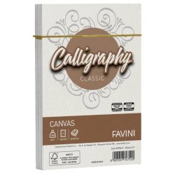 Carta canvas Favini Calligraphy buste per carta da lettere da stampare 100 g/m² 12x18 25 buste cm bianco - A570417