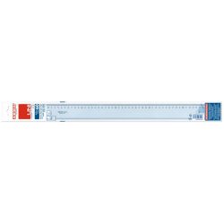 Riga ARDA Uni polistirolo termoresistente fumé ottico trasparente 60cm - 28960SS