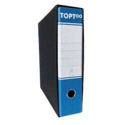 Registratore commerciale con custodia TOPToo dorso 8 cm - 23x30 cm - azzurro FMCRTU8AZ