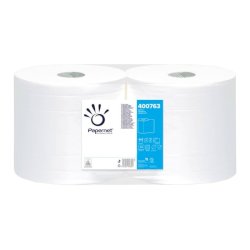 Rotoli industriali asciugatutto Papernet conf. 2 pz - 292 m - 400763