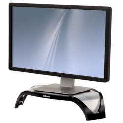 Supporto FELLOWES Smart Suites per monitor plastica grigio/nero 30x53 cm 8020101