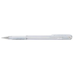 Penna roller Pentel Gel Hybrid grip Luna 0.8 mm bianco K118-LW