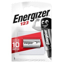 Batteria al litio ENERGIZER 123 Lithium Photo BP1 E300777602