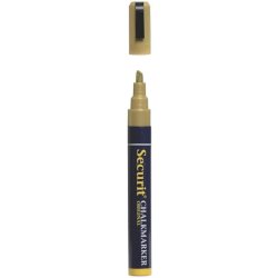 Pennarello a gesso liquido Securit® a punta media 2-6 mm oro SMA510-GD