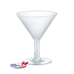 Bicchieri da champagne Dopla - colore trasparente - conf. 20 pezzi - 02870