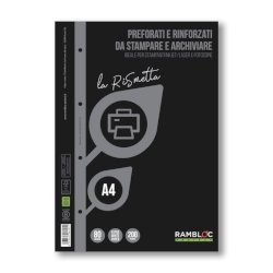 Blocco fogli ricambio Rambloc LA RISMETTA 100 fogli A4 - 90506995