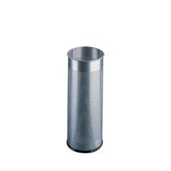 Portaombrelli DURABLE acciaio verniciato argento metallizzato capacità 28,5 lt - Ø 26 cm - h 62 cm - 335023