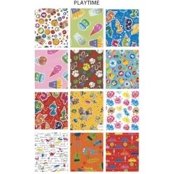 Carta regalo Bolis 70x100 cm patinata Playtime - conf. 50 pz - 79007948800 -19