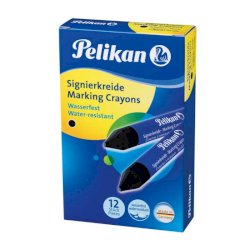 Pastello industriale Pelikan 762 nero  conf. da 12 - 701003