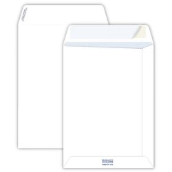 Buste a sacco Pigna Envelopes Competitor Strip 80 g/m² 190x260 mm bianco Conf. da 20 buste - 0654564