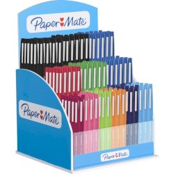 Espositore 168 penne punta in fibra Paper Mate Flair colori assortiti - 2204191