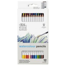 Set matite acquarellabili Winsor&Newton Studio collection 12 colori assortiti - 0490016