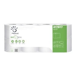 Carta igienica Papernet Bio Tech - conf. 7 pz da 8 rotoli - 3 veli - 417817