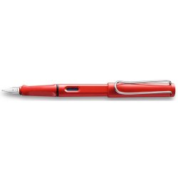 Penna Lamy Safari punta media inchiostro blu Redstilo - fusto rosso 1205252