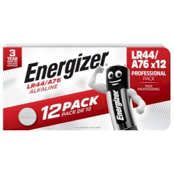 Batterie alkaline Energizer BP12 conf. 12 pz LR44/A76 E303693200