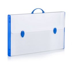 Valigetta in polipropilene Hardox - neutra CoLibrì 37x60x5 cm 100501069