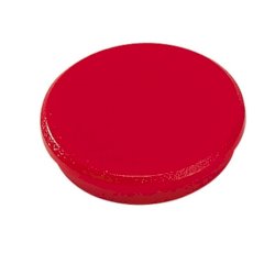 Magneti Dahle rotondi Ø 32 mm rosso altezza 7 mm - forza 8 N - conf. 10 pezzi - R955323
