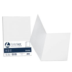 Cartellina semplice Favini Folder Simplex Luce&Acqua 200 g/m² 25x34cm conf.50 bianco - A500664