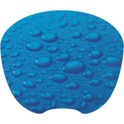 Tappetino mouse Q-Connect 21,2x17,2 cm Design Raindrop KF04559