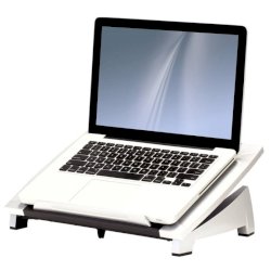 Supporto FELLOWES laptop Office Suites plastica nero/argento 16,5x38,4x28,9 cm 8032001