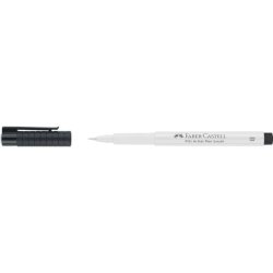 Pitt Artist Pen brush Faber-Castell colore bianco 167401