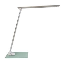 Lampada Unilux Popy a led grigio met/base vetro 5W 400124478