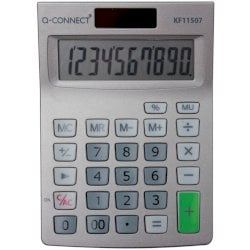 Calcolatrice solare da tavolo Q-Connect S - 10 cifre KF11507