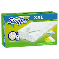Kit di ricarica panni cattura polvere XXL  Swiffer verde conf.da 16 panni - PG015
