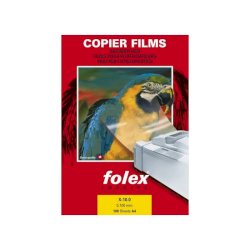 Film per fotocopiatrici monocrom. Folex X-10.0 poliestere traslucido 0,1 mm A3  Conf. 50 pz. - 39100.100.43100