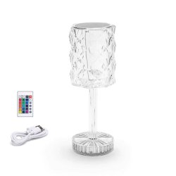 Lampada da tavolo trasparente 1W Aigostar RGB 306854