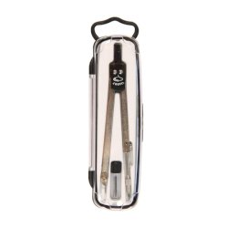 Compasso scolastico Eredi Crotti 2 accessori nero - 223