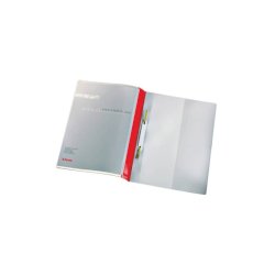 Cartelline ad aghi con clip Esselte Quotation File 23,8x31 cm pvc semirigido rosso  conf. da 25 - 28359