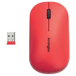 Mouse wireless doppio Kensington SureTrack™ 48x184x105 mm rosso K75352WW