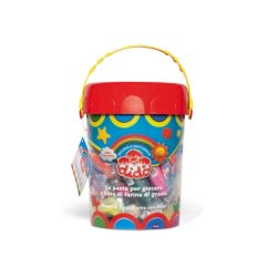 Maxi Vaso espositore 100 salsicciotti di Pasta modellabile Didò - colori assortiti - F398600