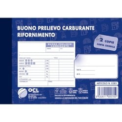 Blocco buoni prelevamento O.C.L. carburante - 0385N