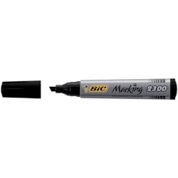 Marcatore permanente BIC Marking 2300 punta scalpello 3,7-5,5 mm nero 8209263