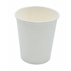 Bicchiere in cartoncino Le Nappage 20 cl senza plastica conf. 50 pz bianco 72889