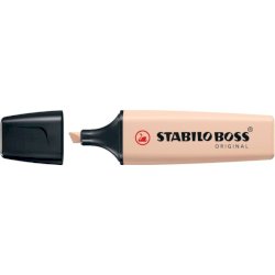 Evidenziatori Stabilo Boss Nature Colors colore sabbia - conf. 10 pezzi - 70/186