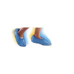 Copriscarpe Icoguanti con elastico caviglia blu misura unica conf. da 100 - SOVPE