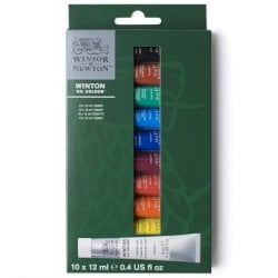 Set tubetti colore ad olio per principianti Winsor&Newton colori assortiti - conf. 10 pezzi - 1490701