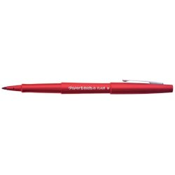 Penna punta fibra Paper Mate Flair/Nylon M 1,1 mm rosso S0190993