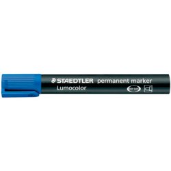 Marcatore permanente punta tonda Staedtler Lumocolor permanent marker 352 2 mm blu - 352-3