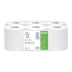 Carta igienica Papernet Mini Jumbo  2 veli - conf. 12 rotoli - 407568