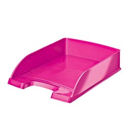 Vaschetta portacorrispondenza Leitz WOW in polistirolo A4 rosa metallizzato 52263023