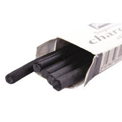 Carboncini naturali CWR 120 mm colore grigio carbone - conf. 8 pezzi - 4557