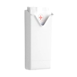 Distributore sacchetti in carta per igiene femminile Hylab in ABS capacità 100 sacchetti bianco - IN-4027/WS-S