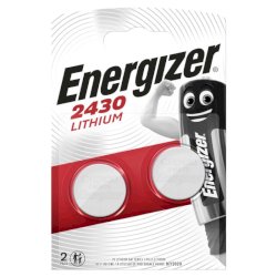 Batterie al litio a bottone Energizer Lithium BP2 - CR2430 conf. da 2 - E300830303